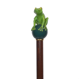 Frog Prince Green - Walking Cane - Tophatter Daily Deals