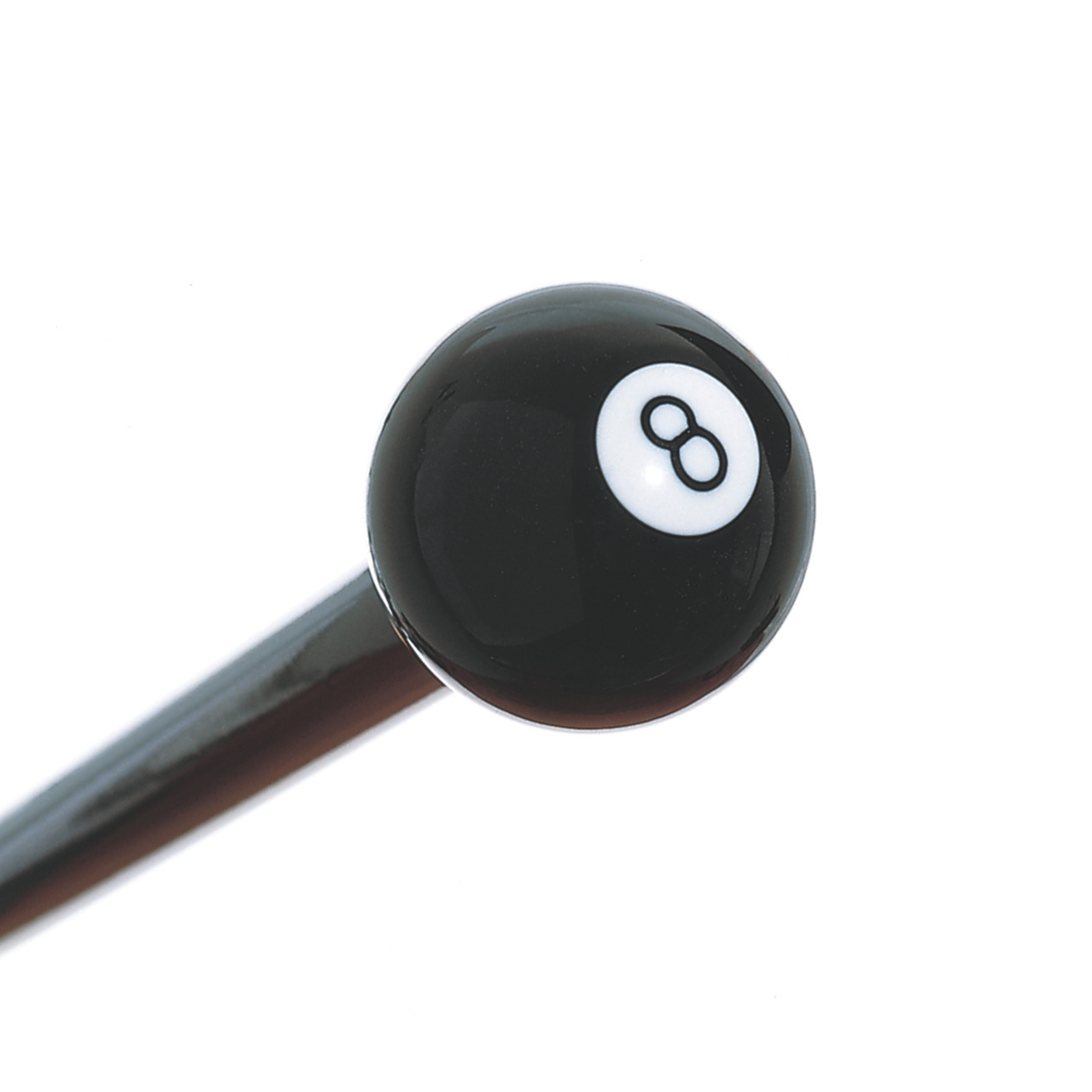Elegant Italian Billiard Cane: 8-Ball Handle & Beechwood Shaft - Tophatter Daily Deals