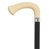 Einstein Classic Twisted Rope Opera Handle Walking Stick, 36-Inch - Tophatter Daily Deals