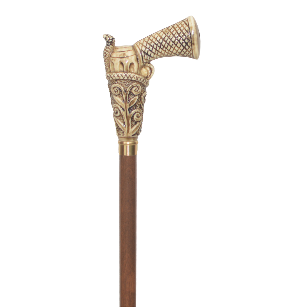 Peacemaker Walking Stick - Antique Ivory - Tophatter Daily Deals