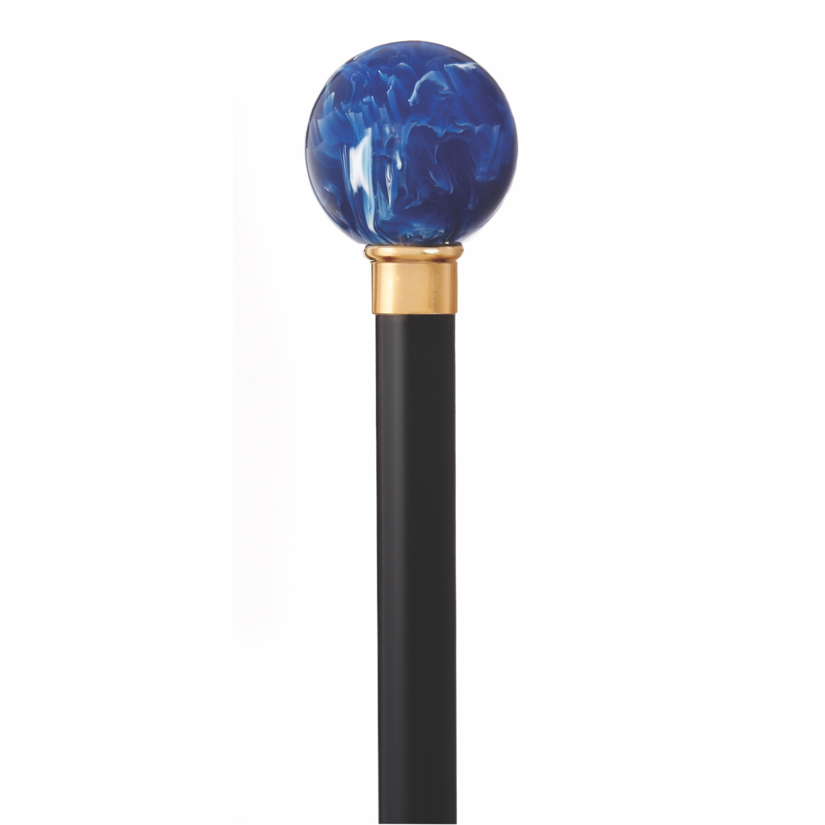 Lapis Walking Stick - Harvy Canes - Tophatter Daily Deals