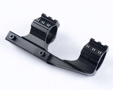1"/30MM DOVETAIL MOUNT RING, OFFSET WITH PIC. CAPS - Tophatter's Army Deals OPTICS & SCOPES - Tophatter Daily Deals