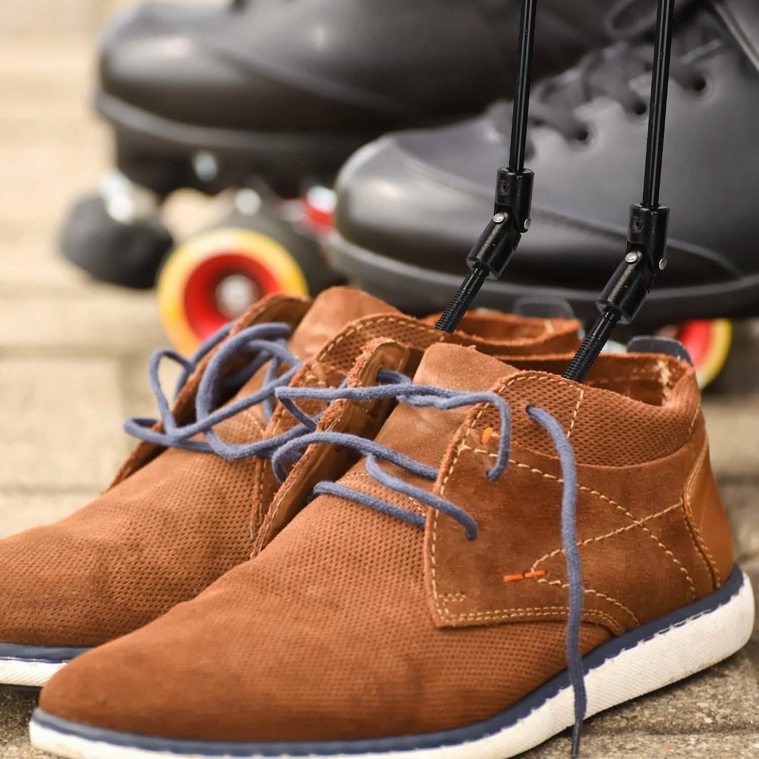 1-Pair: Adjustable Boot Stretcher Storage & Organization - Tophatter Daily Deals