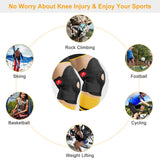 1-Pair: Adjustable Knee Support Compression Health & Wellness - Tophatter Daily Deals