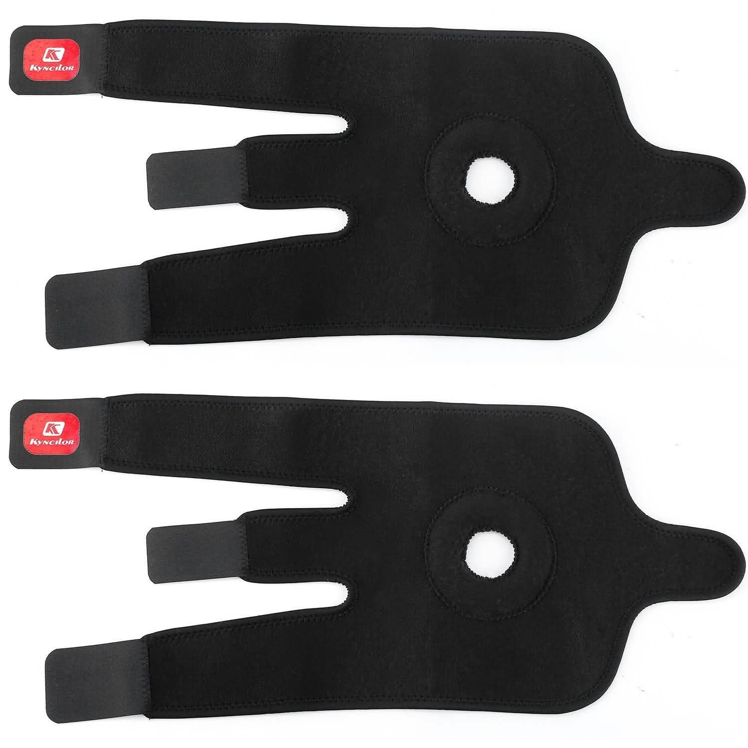 1-Pair: Adjustable Knee Support Compression Health & Wellness - Tophatter Daily Deals