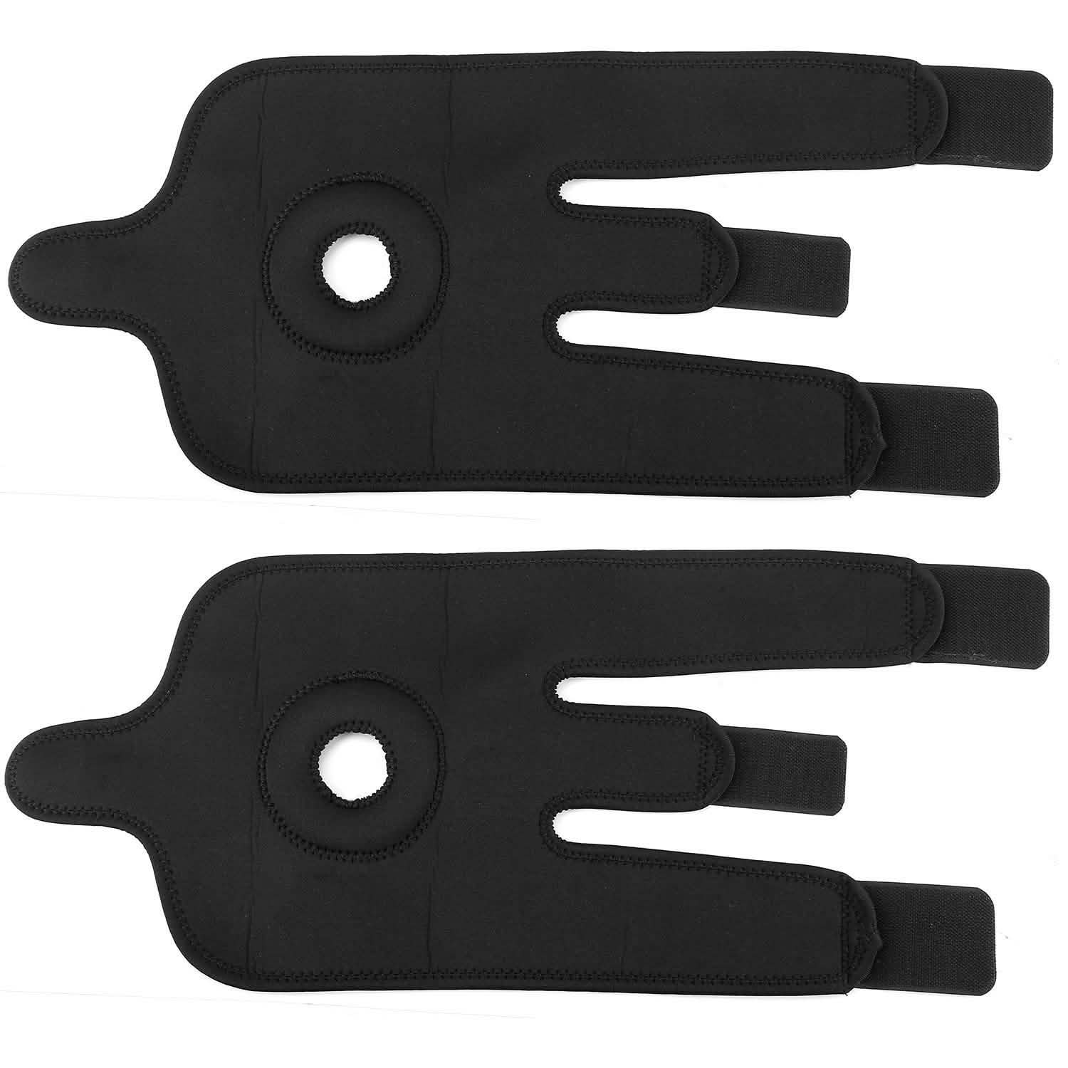 1-Pair: Adjustable Knee Support Compression Health & Wellness - Tophatter Daily Deals