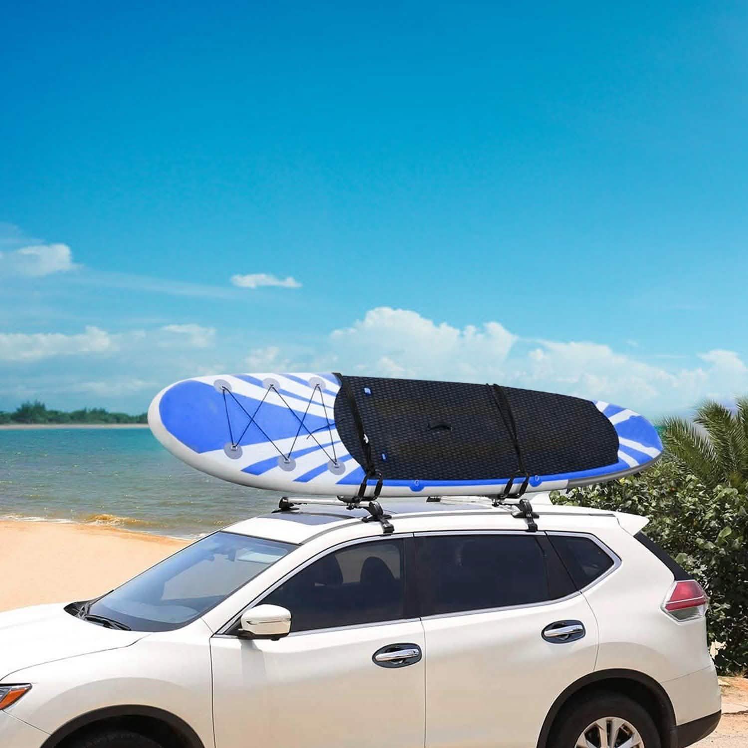 1-Pair: Universal J-Bar Kayak Carrier Automotive - Tophatter Daily Deals