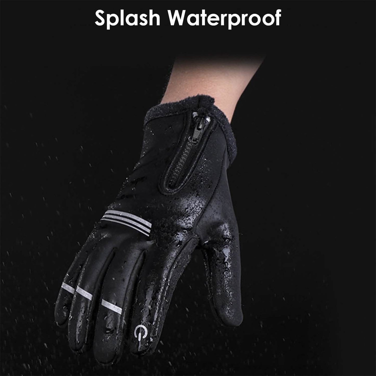 1-Pair: Winter Touchscreen Thermal Gloves Outdoor Recreation - Tophatter Daily Deals