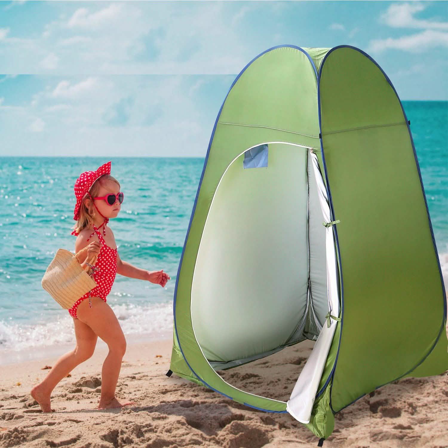 Outdoor Pop Up Toilet Tent Outdoor Recreation - Tophatter Daily Deals