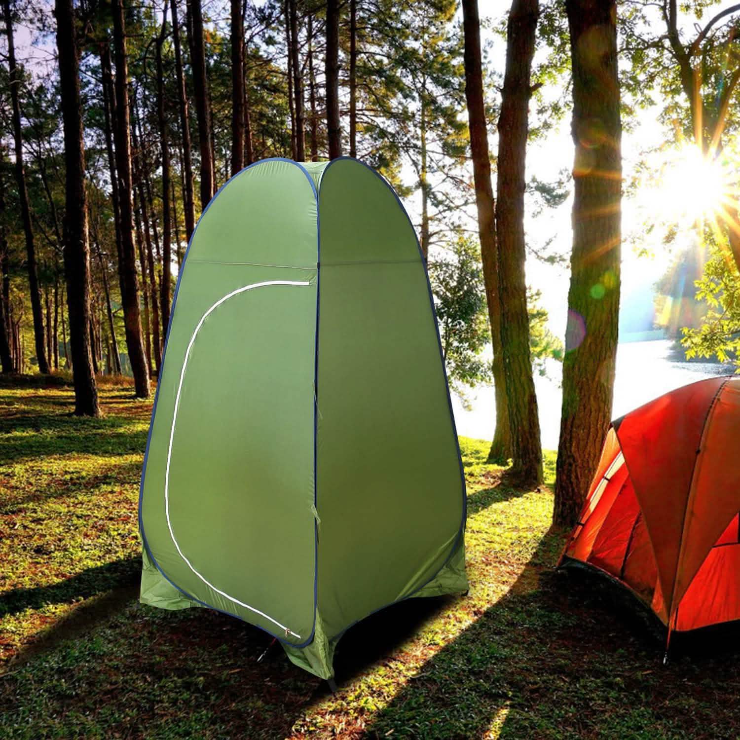 Outdoor Pop Up Toilet Tent Outdoor Recreation - Tophatter Daily Deals