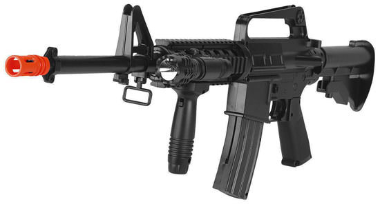 Smith & Wesson M&P15 Rifle FPS-300 Spring Airsoft Gun - TOPHATTER'S ARMORY DEALS Collectible Weapons - Tophatter Daily Deals