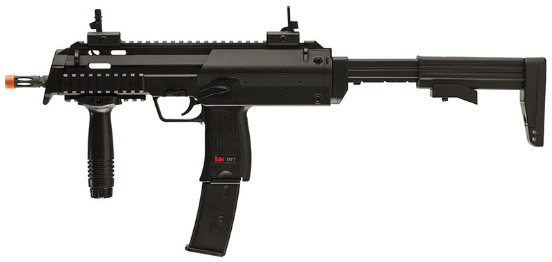 H&K MP7 FPS-240 Electric SMG Fully Licensed Airsoft Rifle AEG Submachine Gun - Tophatter's Army Products & Self Defense Collectible Weapons - Tophatter Daily Deals