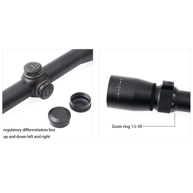 1.5-5X20 HD Shockproof Sight - Tophatter Daily Deals