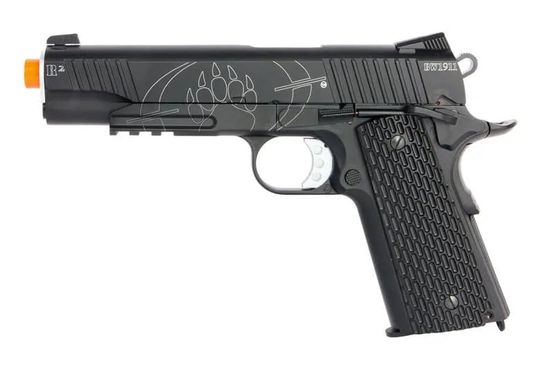 Blackwater Full Metal 1911 R2 Tactical CO2 Blowback Airsoft Pistol - Tophatter Daily Deals