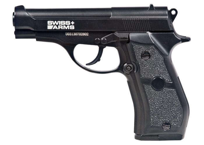 Swiss Arms P84 .177 CALIBER 4.5mm Full Metal Co2 Pistol - TOPHATTER'S ARMORY DEALS Collectible Weapons - Tophatter Daily Deals