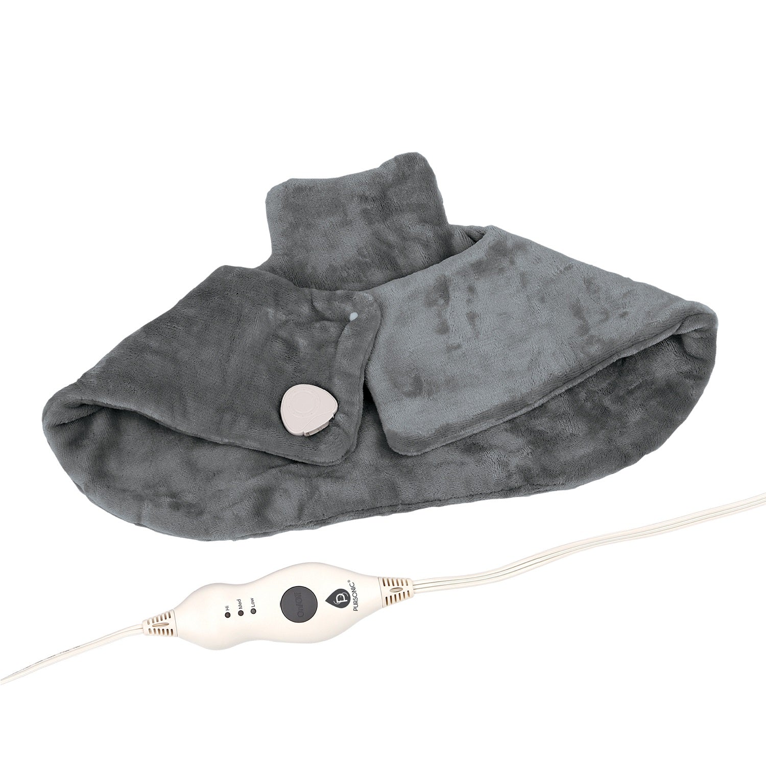 Pursonic Electric Neck & Shoulder Heating Pad Massagers & Wraps - Tophatter Daily Deals