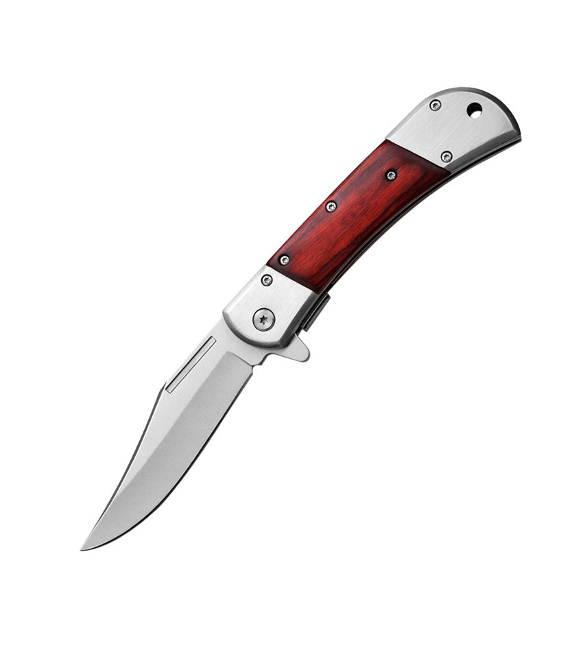 3.75" Spring Assisted Knife W/ Drop Point Blade - Tophatter Daily Deals
