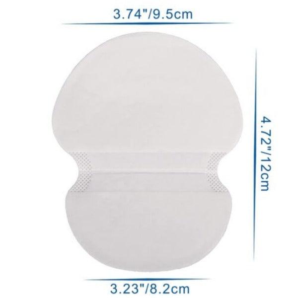 Underarms Pads for Sweating - 10-100x Disposable Sweat Pads Patches Antiperspirant Underarm Armpit Guard Sheet Apparel & Accessories - Tophatter Daily Deals