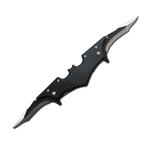5.75" Spring Assisted Knife Dual Blade W/ Belt Clip - Tophatter Daily Deals