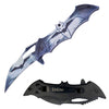 Dark Bat Gray Spring Assisted Pocket Folding Knife Collectible Weapons - Tophatter Daily Deals