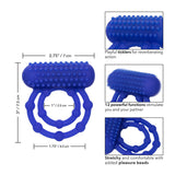 Maximus 10 Bead Rechargeable (Black) – Stretchy Silicone Cock Ring > Cock Ring > Vibrating - Tophatter Daily Deals