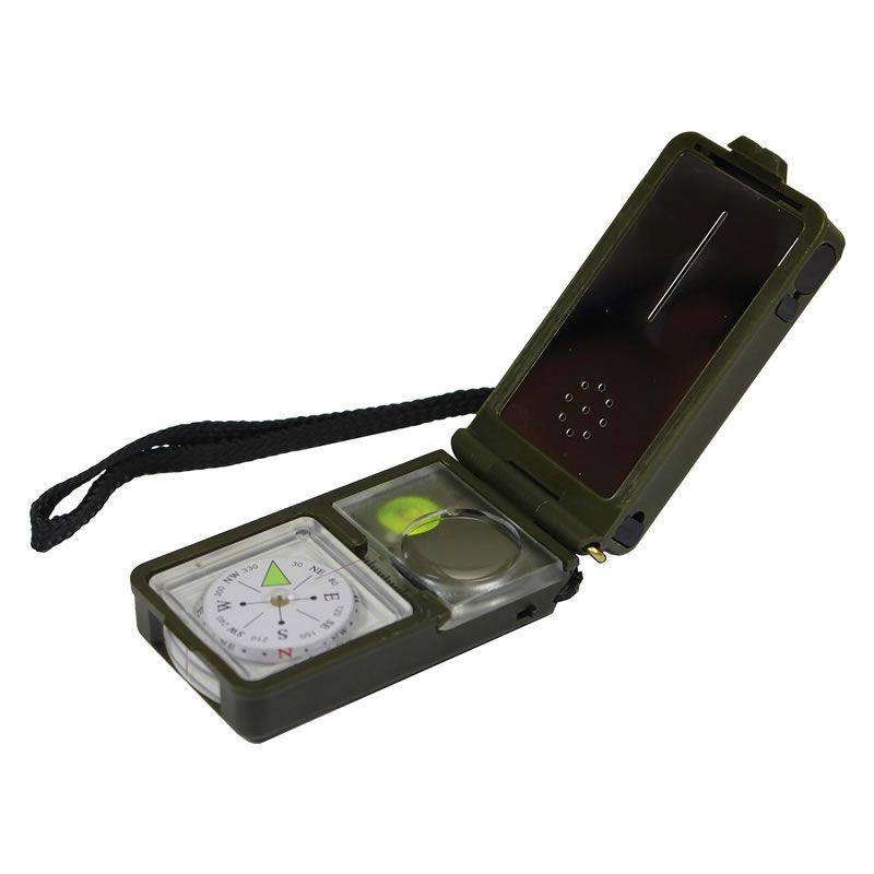 10-IN-1 PORTABLE PROFESSIONAL MULTITOOL COMPASS - Tophatter's Army Deals OUTDOOR - Tophatter Daily Deals