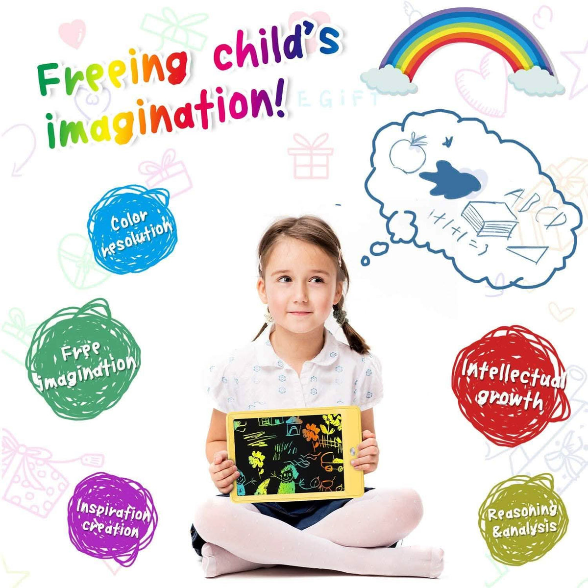 10-Inch LCD Writing Tablet Toys & Games - Tophatter Daily Deals
