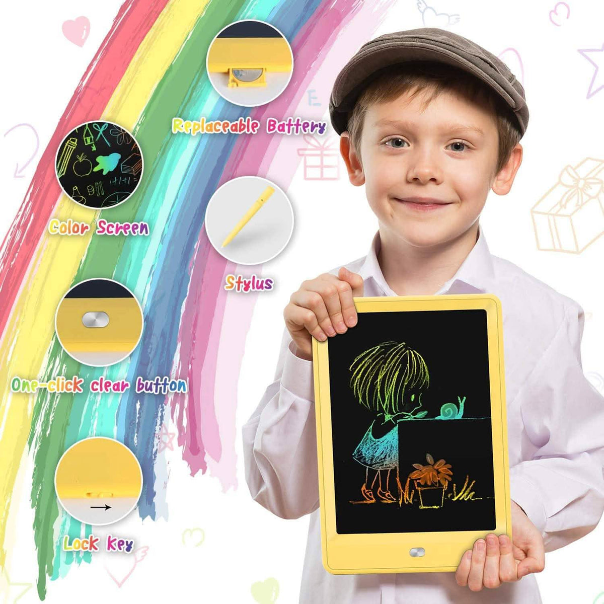 10-Inch LCD Writing Tablet Toys & Games - Tophatter Daily Deals