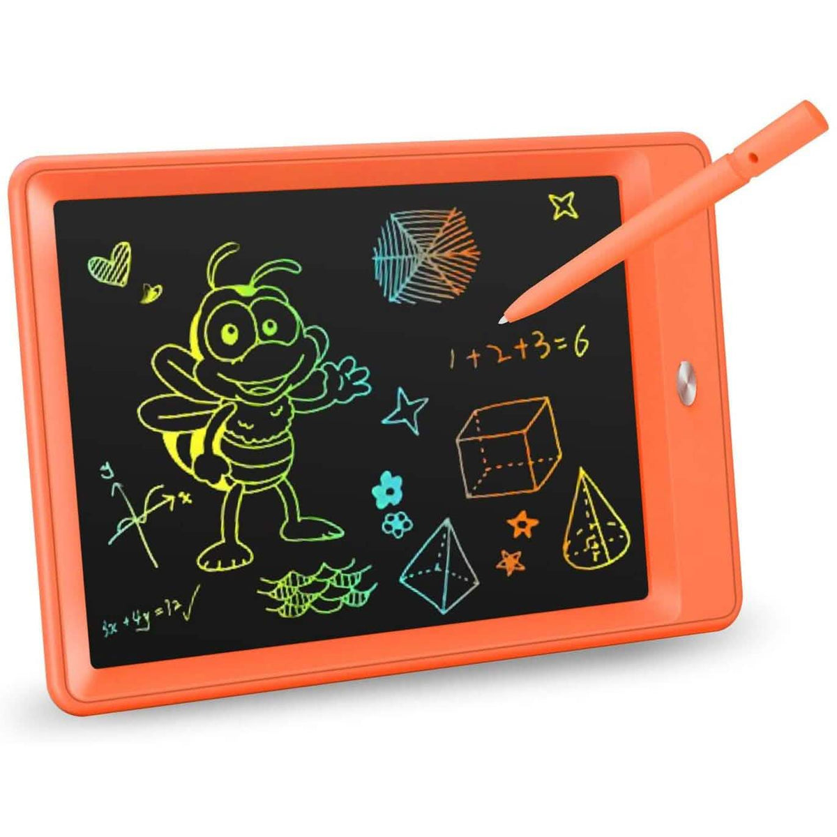 10-Inch LCD Writing Tablet Orange Toys & Games - Tophatter Daily Deals
