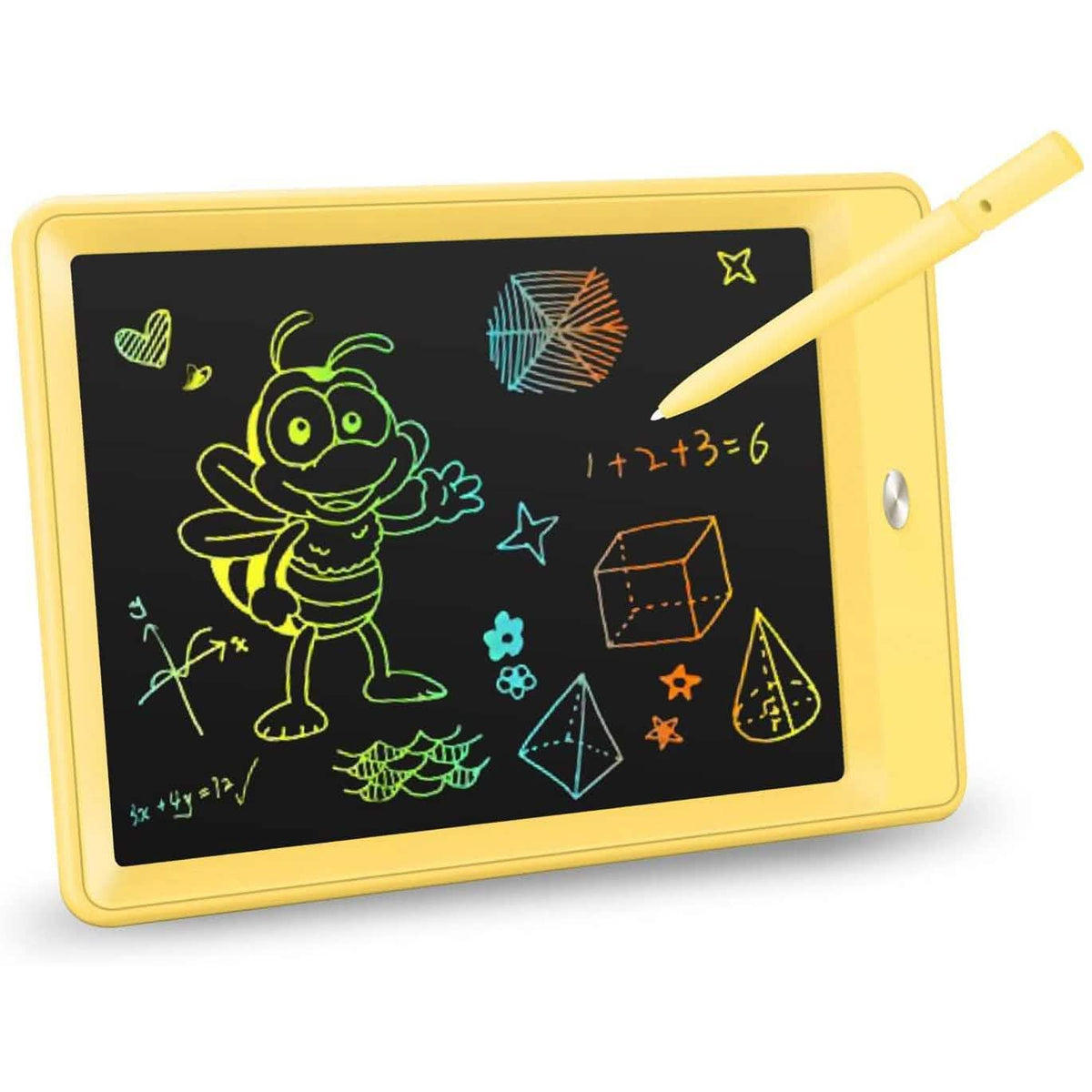 10-Inch LCD Writing Tablet Yellow Toys & Games - Tophatter Daily Deals