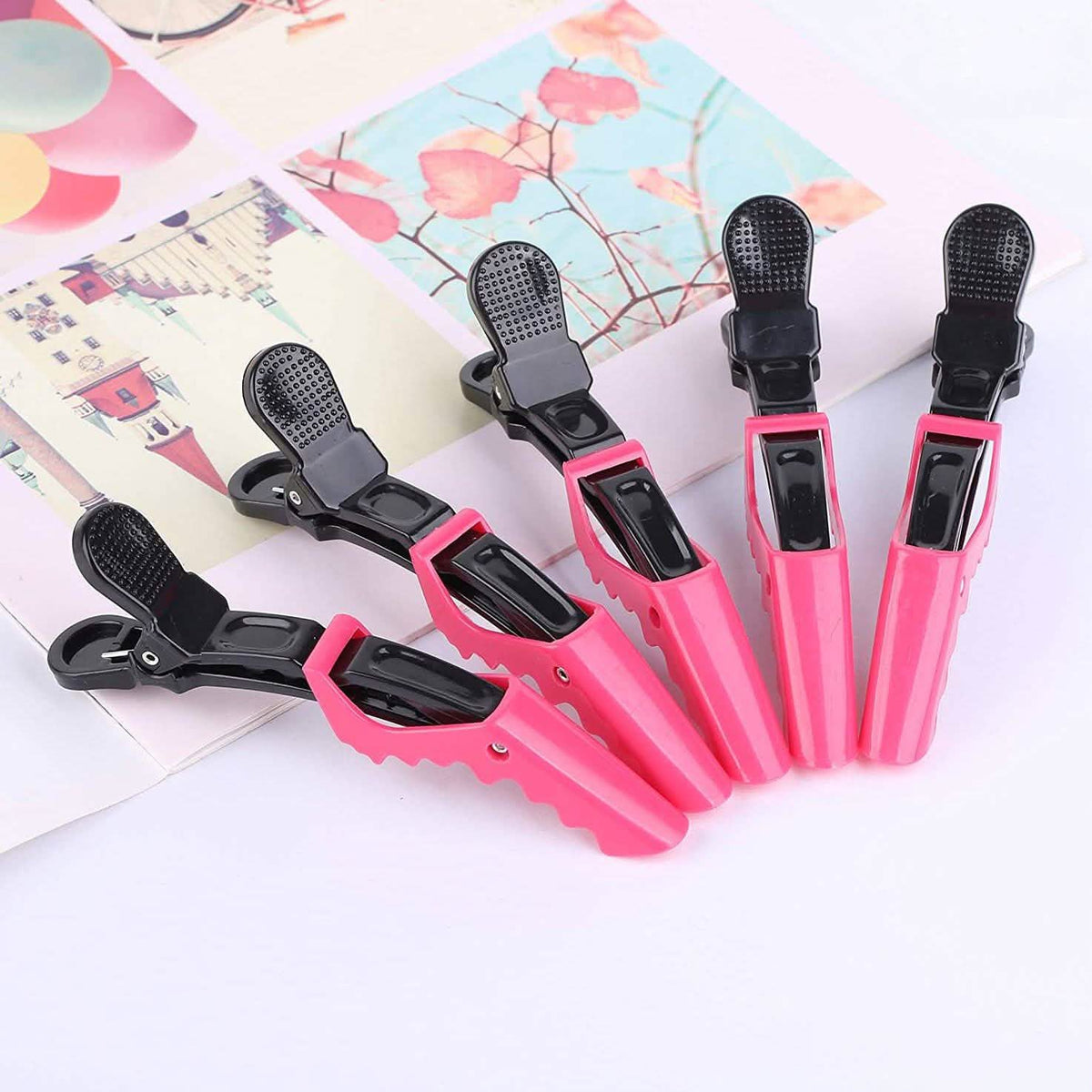10-Pack: Alligator Styling Sectioning Clips Beauty & Personal Care - Tophatter Daily Deals