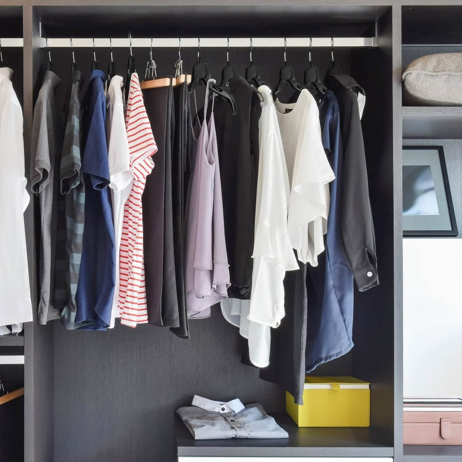 10-Pack: Clothes Hanger Non-Slip Notched Space-Saving Storage & Organization - Tophatter Daily Deals