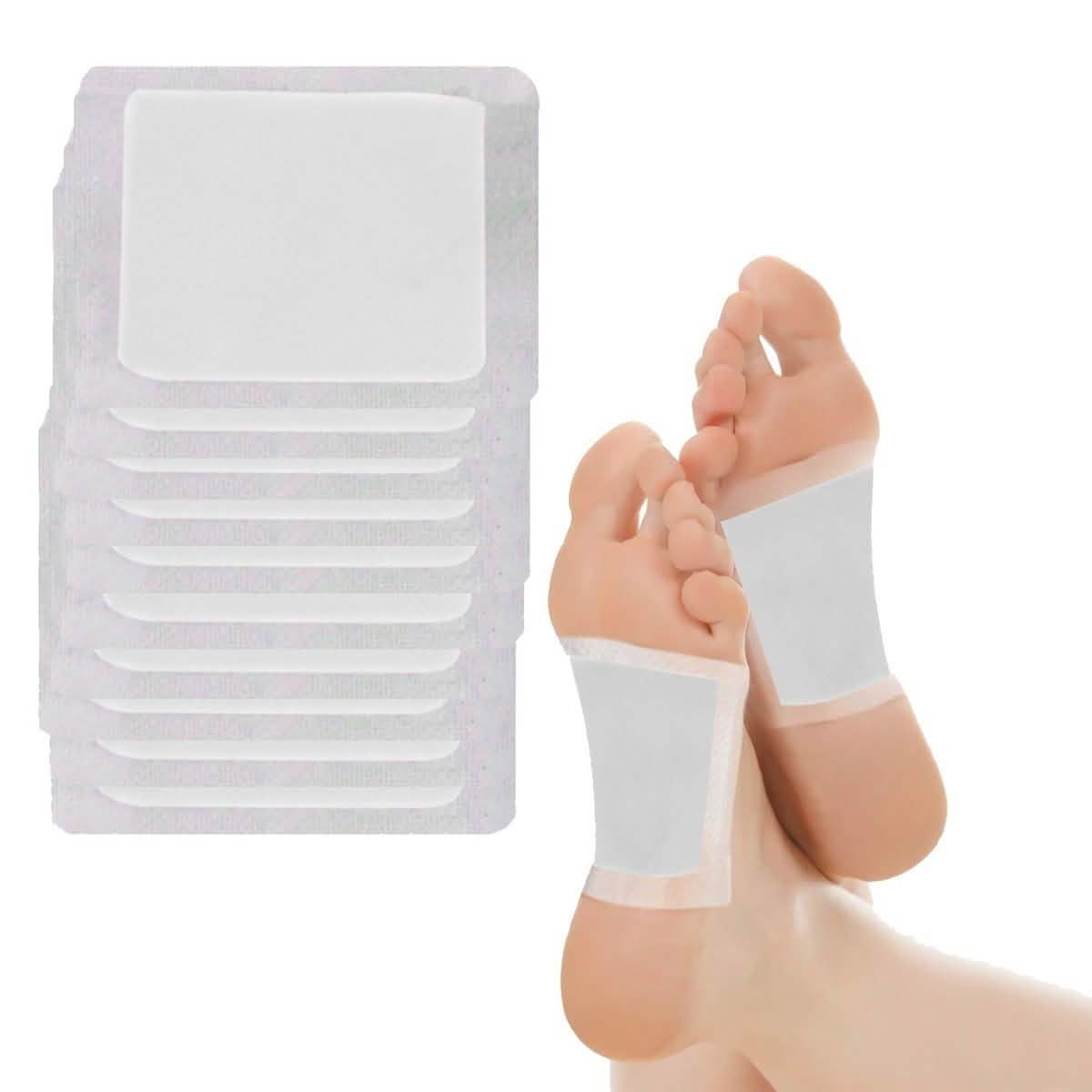 10-Pack: Detoxifying Scented Bamboo Foot Pads Original Health & Wellness - Tophatter Daily Deals