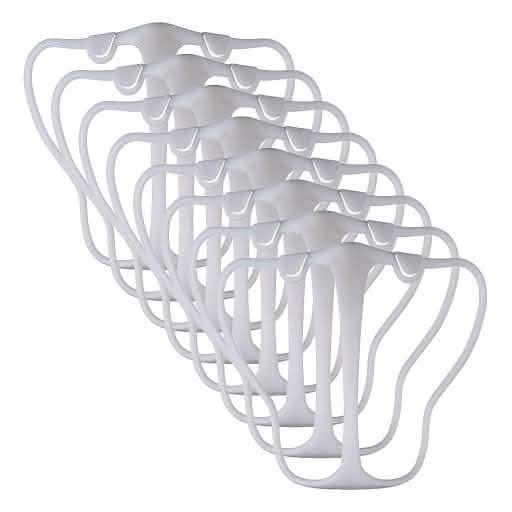 10-Pack: Face Mask Inner Support Frame Silicone Bracket Face Masks & PPE - Tophatter Daily Deals