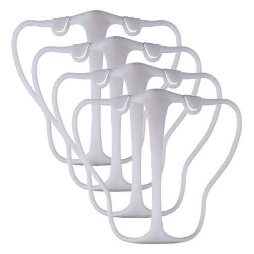 10-Pack: Face Mask Inner Support Frame Silicone Bracket Face Masks & PPE - Tophatter Daily Deals