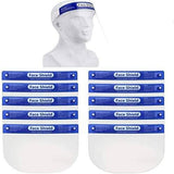 10-Pack: Face Protection Shields Face Masks & PPE - Tophatter Daily Deals