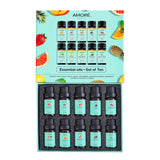 10-Pack: Fruity Fragrance Premium Aromatherapy Diffuser Oils Set For Candle & Soap Making Health & Wellness - Tophatter Daily Deals