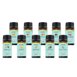 10-Pack: Fruity Fragrance Premium Aromatherapy Diffuser Oils Set For Candle & Soap Making Health & Wellness - Tophatter Daily Deals
