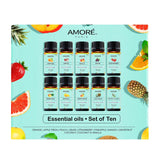 10-Pack: Fruity Fragrance Premium Aromatherapy Diffuser Oils Set For Candle & Soap Making Health & Wellness - Tophatter Daily Deals