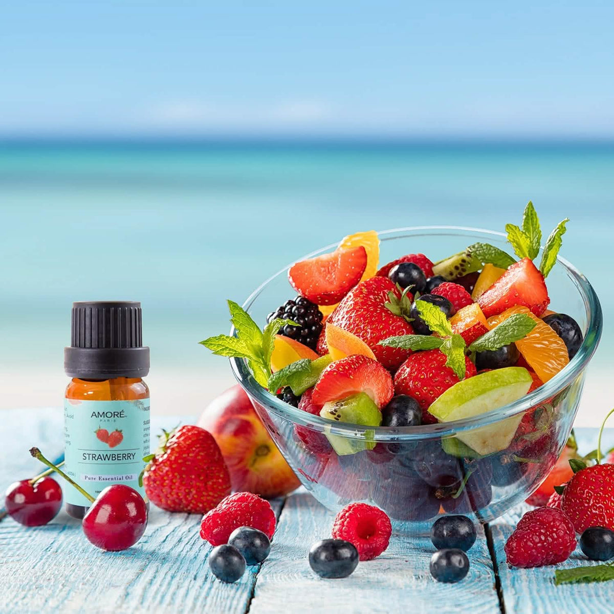 10-Pack: Fruity Fragrance Premium Aromatherapy Diffuser Oils Set For Candle & Soap Making Health & Wellness - Tophatter Daily Deals