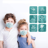 10-Pack: Kids Disposable Face Mask Face Masks & PPE - Tophatter Daily Deals