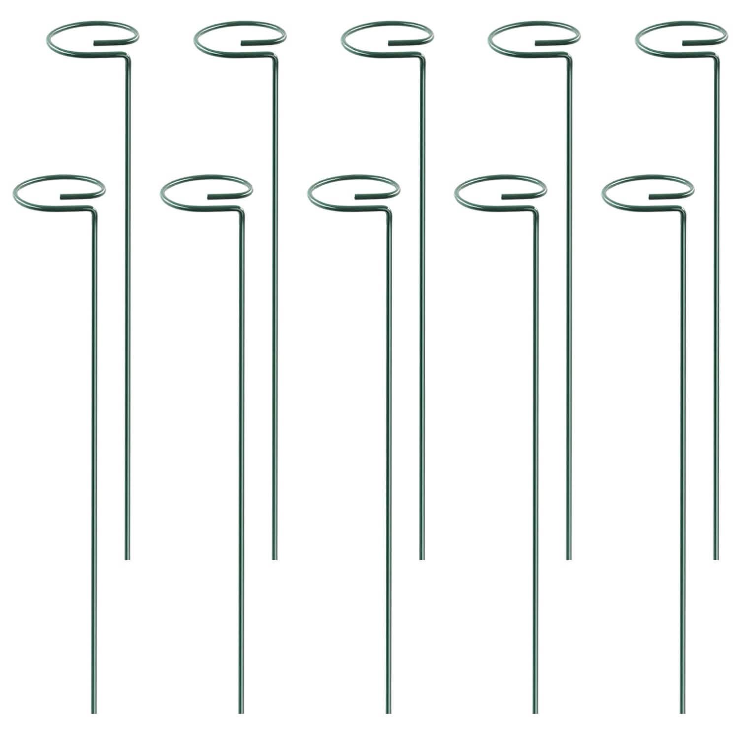10-Pack: Plant Support Stake Garden & Patio - Tophatter Daily Deals