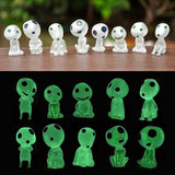 10-Pack: Princess Mononoke Luminous Studio Ghibli Resin Action Figurines Toys & Games - Tophatter Daily Deals