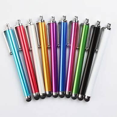 10-Pack: Stylus Pen for Universal Capacitive Touch Screens Mobile Accessories - Tophatter Daily Deals