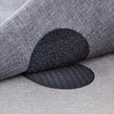10-Pairs: Anti Curling Carpet Tape Rug Gripper Velcro Black Home Improvement - Tophatter Daily Deals