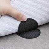 10-Pairs: Anti Curling Carpet Tape Rug Gripper Velcro Home Improvement - Tophatter Daily Deals