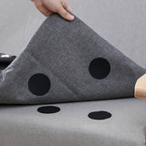 10-Pairs: Anti Curling Carpet Tape Rug Gripper Velcro Home Improvement - Tophatter Daily Deals