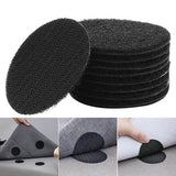 10-Pairs: Anti Curling Carpet Tape Rug Gripper Velcro Home Improvement - Tophatter Daily Deals