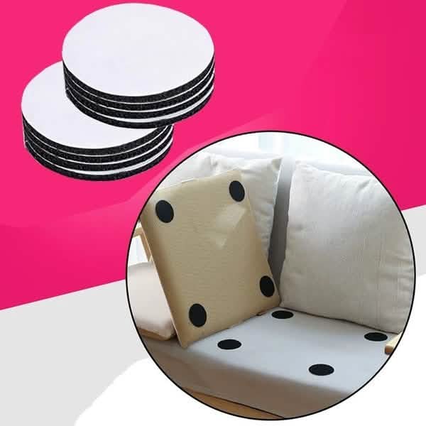 10-Pairs: Anti Curling Carpet Tape Rug Gripper Velcro Home Improvement - Tophatter Daily Deals