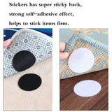 10-Pairs: Anti Curling Carpet Tape Rug Gripper Velcro Home Improvement - Tophatter Daily Deals